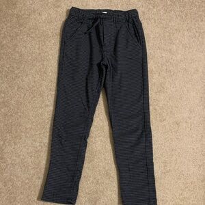 H&M Kids Black Checkered Pants